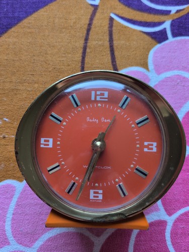 Vintage westclox baby ben - vintage,