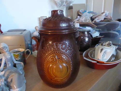 West germany rumtopf jar and - west,