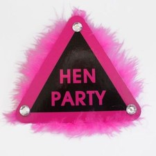 Hen Night Party Badge Accessories For Bride To Be Hen Party