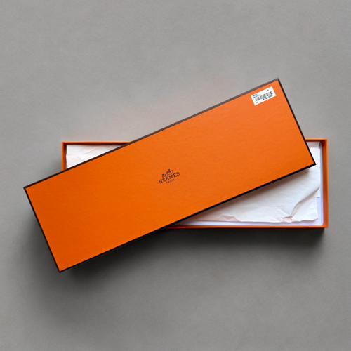 Hermes orange long - long, empty