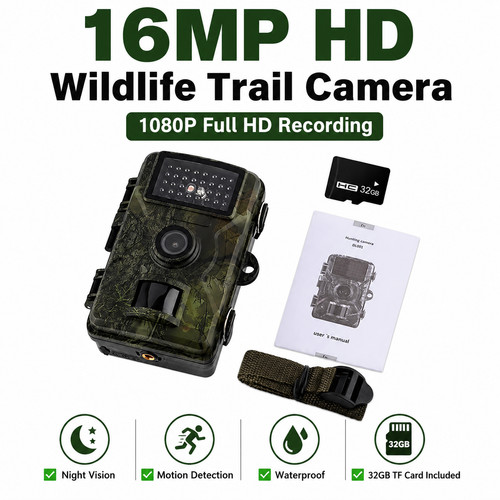 1080p trail camera 16mp - 1080p,