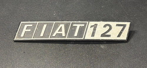Fiat 127 vintage metal car - ,