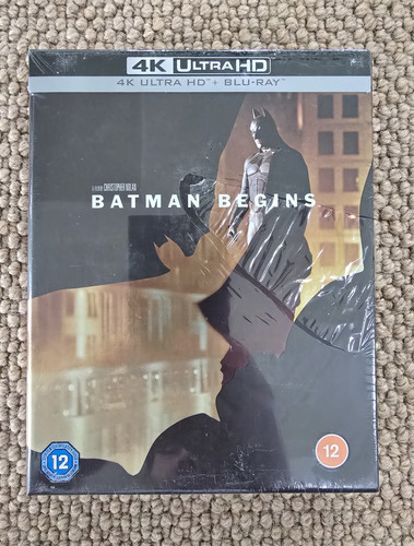 Batman begins uhd blu ray - 4k, +