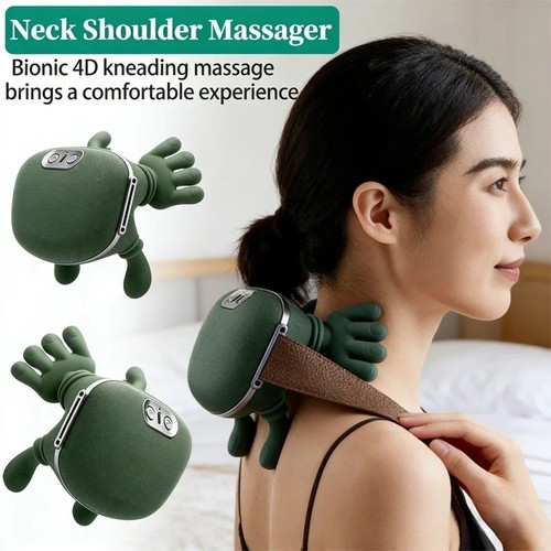 Neck shoulder massager with - neck,