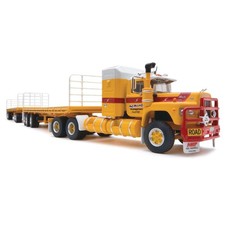1/64 Mack Truck Neil Mansell Transport Road Train Dolly Freight Trailers 12031