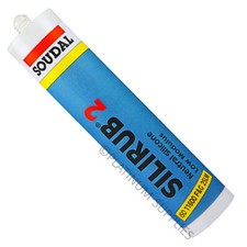 SOUDAL SILIRUB 2 LOW MODULUS SILICONE SEALANT NEUTRAL CURE 22 COLOURS!!!