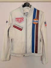 Men's Vintage Limited Edition Steve Mcqueen Inspired Leather Jacket Hollywood