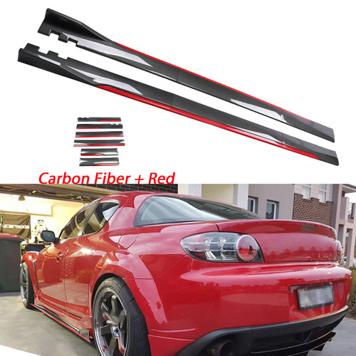 Carbon fiber 7in side - carbon,