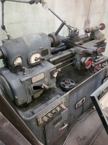 Smart brown metal lathe - smart,