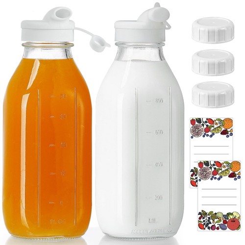 Pack glass milk - glass,