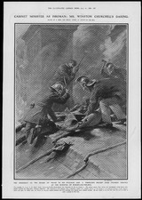 1908 Antique Print -