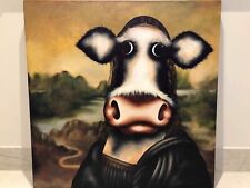 “The Moona Lisa"  ORIGINAL by Caroline Shotton