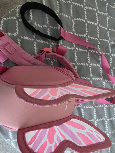 Pink little life rucksack with - life,