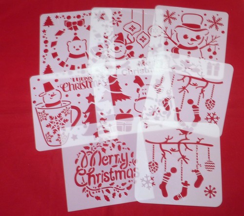Set plastic stencils - set,