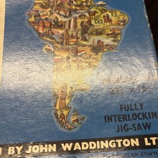 Vintage “Australia” Jig-map Jigsaw Puzzle, Waddingtons, 1979 *Pieces Sealed*