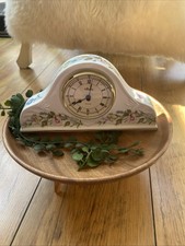 Aynsley Wild Tudor Napoleon mantle clock