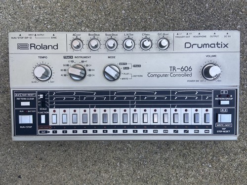 Roland 606 drumatix 1984 - drumatix,