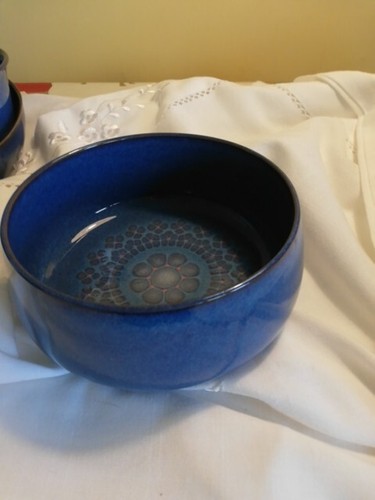 Denby midnight serving salad - denby,