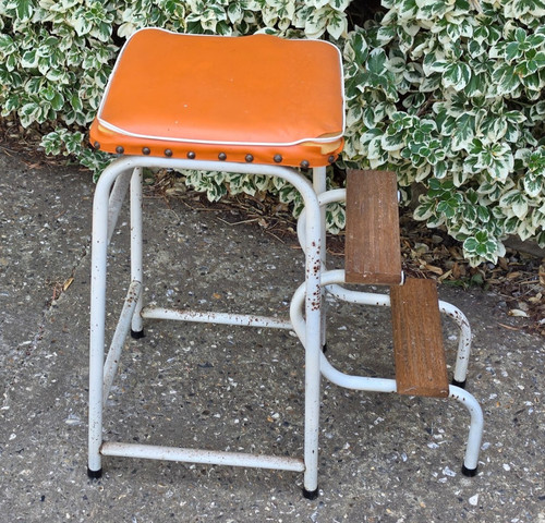 Vintage folding kitchen steps - kitchen,