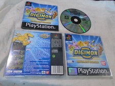 Digimon World PS1 (COMPLETE) black label VERY RARE Sony PlayStation