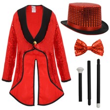 CHILDS SEQUIN TAILCOAT COSTUME