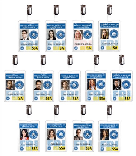 Criminal minds agents badge - minds,