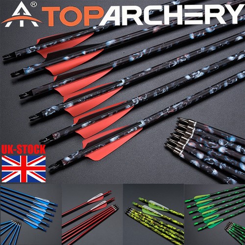 12pk archery carbon arrows - 30",