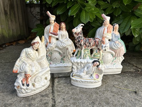 Antique 19th staffordshire - 19th,