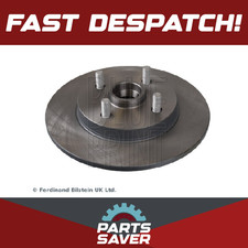 2x Brake Discs Pair Solid fits