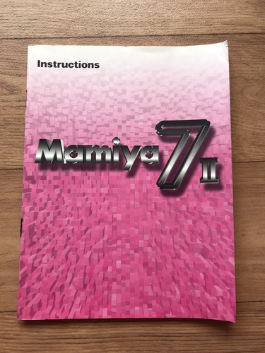 Mamiya instruction manual - 7,