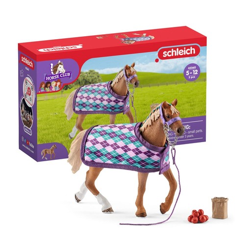 Thoroughbred horse with - horse,
