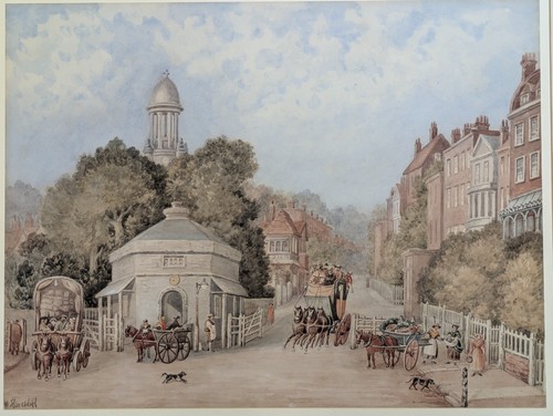 Antique original watercolour - original,