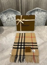 Burberry Cashmere Scarf Beige