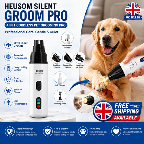 Silent dog nail - dog, grinder