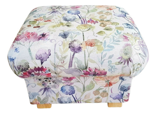 Storage footstool pouffe - storage,