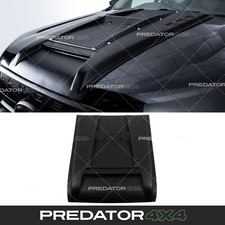 BLACK BONNET SCOOP VENT COVER