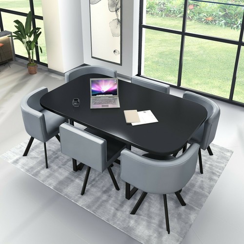 White wooden dining - , table