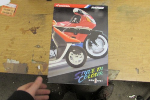1991 honda sales brochure - honda,