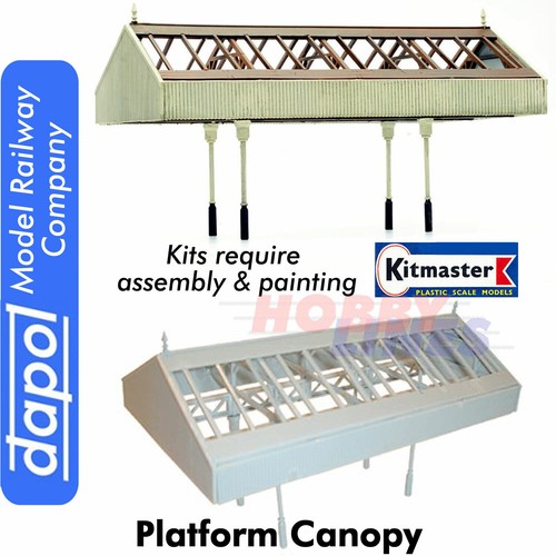 Platform canopy model railway - canopy,