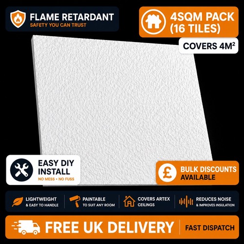 Ceiling tiles 50cm - ceiling, 4m²