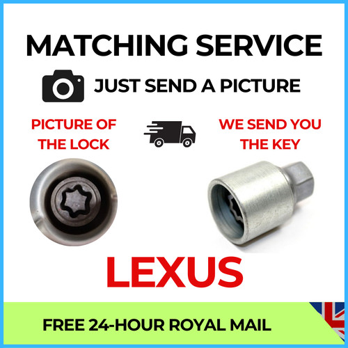 Lexus locking wheel - wheel, nut