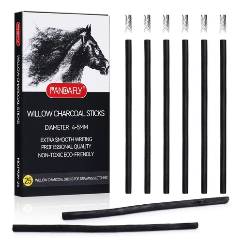 Willow charcoal sticks soft - charcoal,