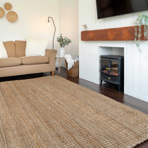 Natural jute rugs large - jute,