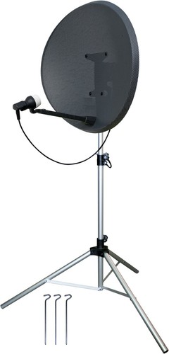 Large satellite dish tripod - satellite,