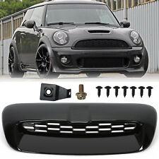 For 2007-14 Mini Cooper S R56 R55 R57 R58 Black Front Air Hood Bonnet Scoop Vent