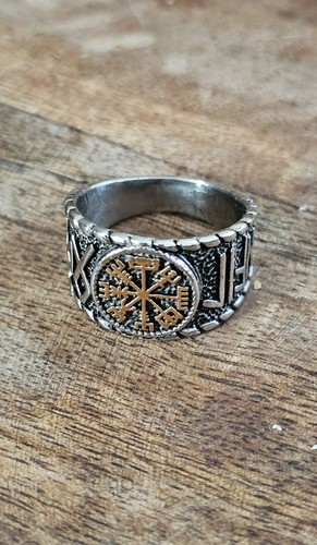 Vegvisir stainless steel gold - vegvisir,