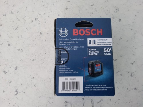 Bosch self leveling cross line - leveling, cross-line