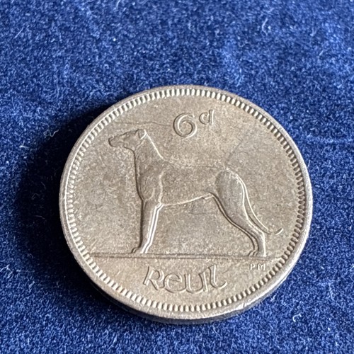 1967 ireland pingin reul - 1967, 6d