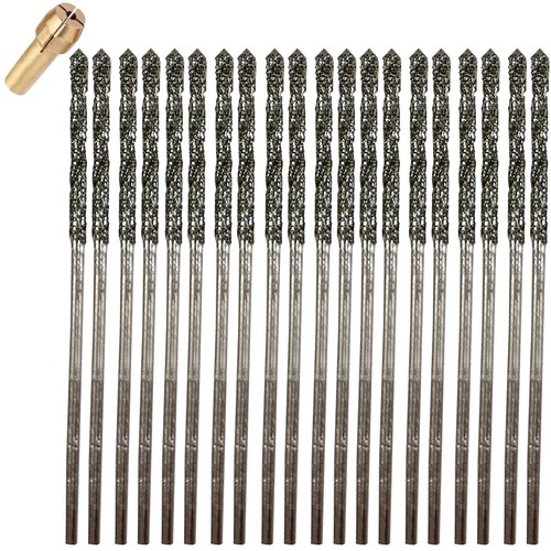 20x 1mm diamond drill bits - 20x,