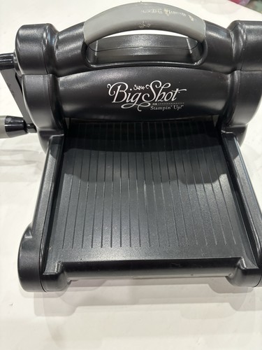 Sizzix big shot - big, manual